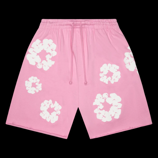 Denim Tear Pink Shorts