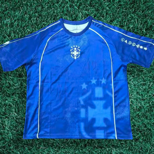 Brazil Blue "O Fenomeno" Soccer Jersey – CBF Brasil Fan Shirt