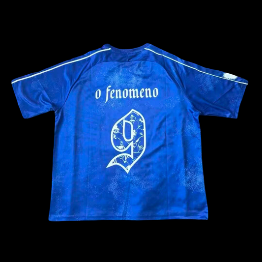 Brazil Blue "O Fenomeno" Soccer Jersey – CBF Brasil Fan Shirt